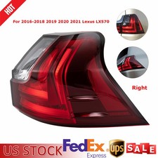 For 2016-2021 Lexus Lx570 Led Red Outer Tail Light Rear Right Side Tail Lamp