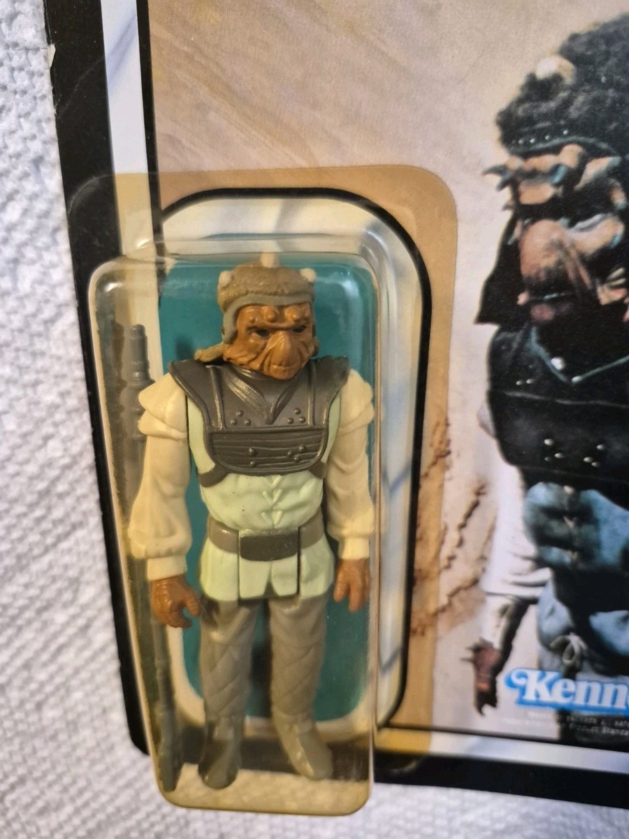Vintage Kenner Star Wars ROTJ NIKTO 77 Back A 1983 MOC With Star