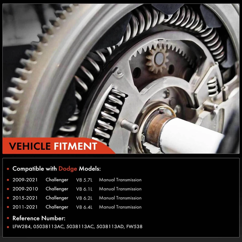 Clutch Flywheel for Dodge Challenger 2009-2021 5.7L 6.1L 6.4L 6.2L Manual 131T - Image 2 of 4