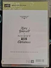 MERRY LITTLE CHRISTMAS Stampin Up Holidays Winter