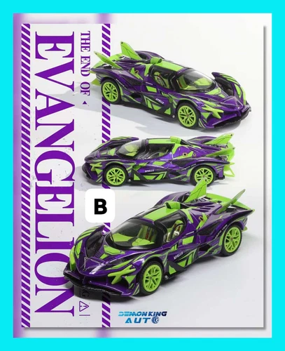 2024 Demon King Auto 1/64 China Exhibition Limited APOLLO PROJECT EVO GUNDAM - Imagen 8 de 8