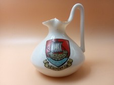 Goss Crested China - NEWPORT I.W Crest - Shrewsbury Salopian Ewer - Goss.