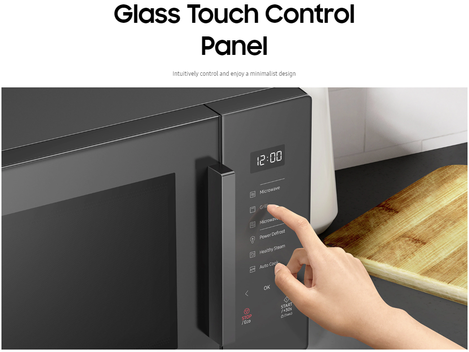 Samsung 1.1 cu. Ft. Countertop Microwave with Grilling Element