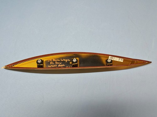 2024 Acura Integra Type S Rear Left Door Exterior Wheel Arch Moulding Gold Oem - Picture 2 of 6