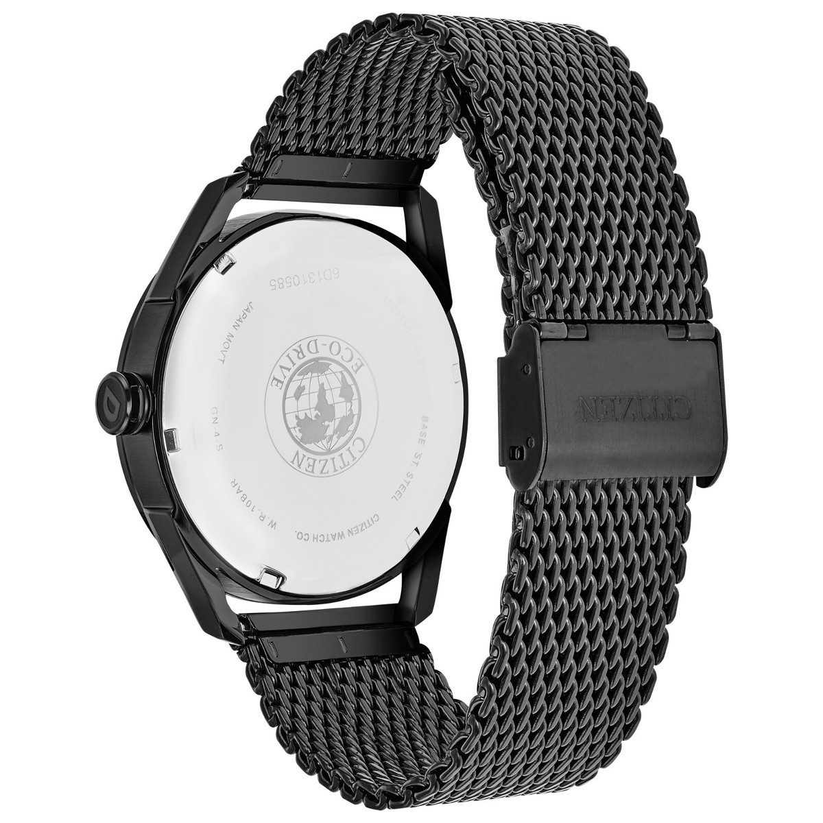 Citizen Men's Sport Casual Calendar Eco-Drive Black Watch 42 MM