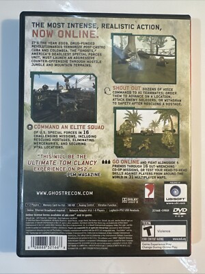 Jeu Vidéo Ghost Recon Jungle Storm PLAYSTATION 2 PS2 G4990