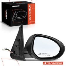 A-premium Passenger Power Mirror Wpower Fold Signal Light For Mazda 3 2010-2013