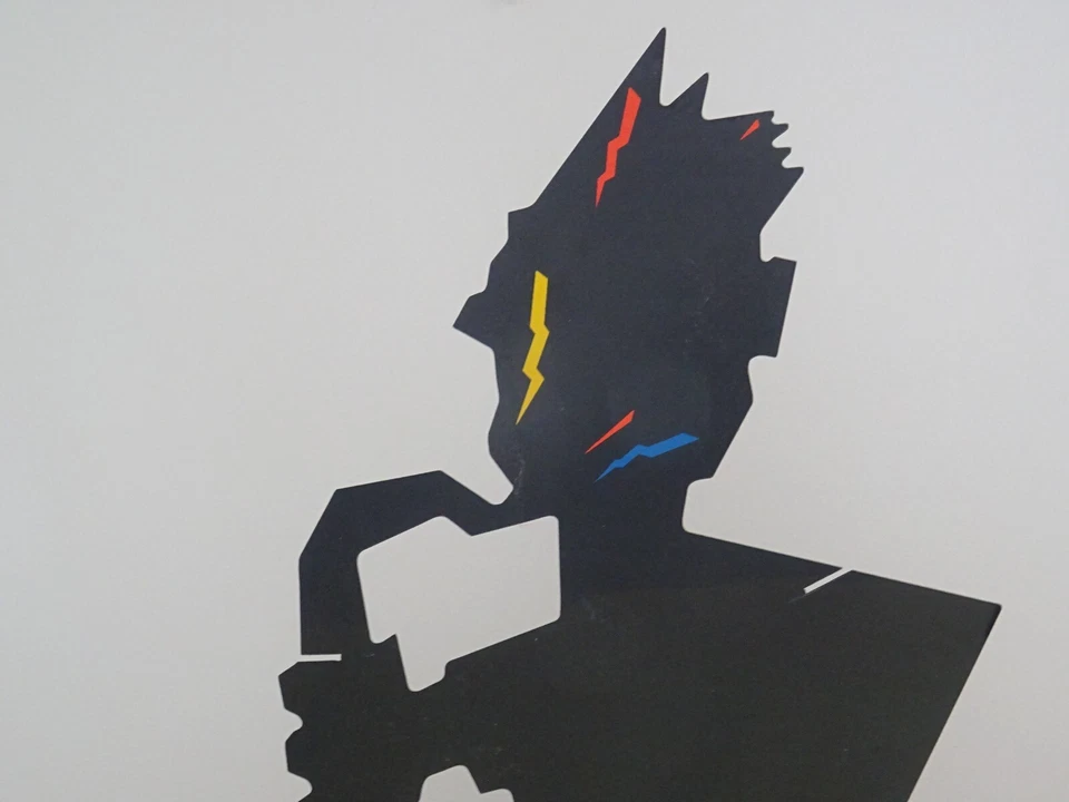 ancien support publicitaire KRYS années 90 SOTTSASS pub ancienne - Photo 4/4
