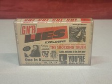 Guns N' Roses GN'R LIES Cassette Tape 1988