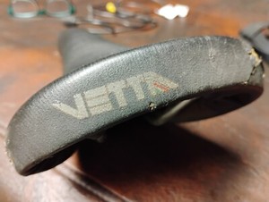 Vintage Vetta Bicycle Saddle Seat, road or mtn.  Made in Italy