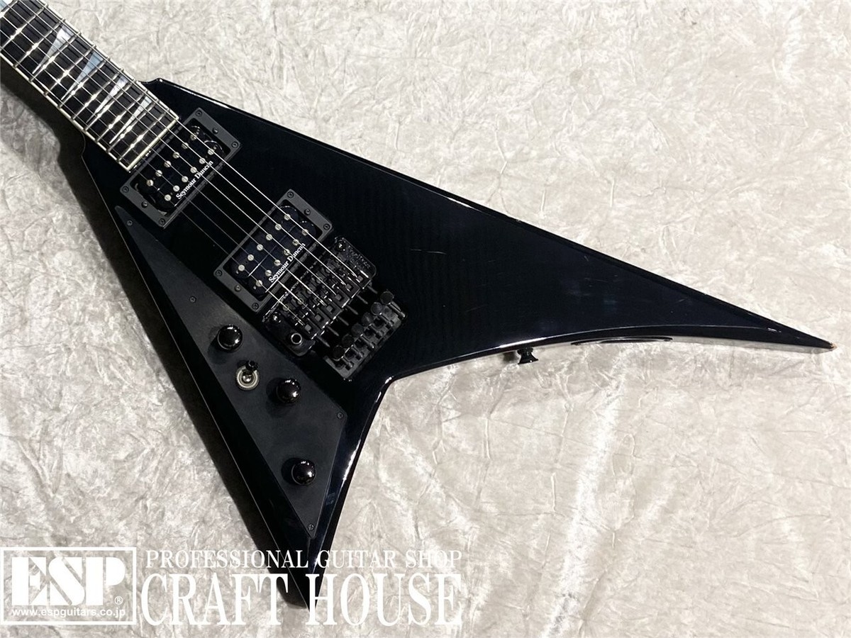 Jackson] USA RR1 Randy Rhoades V Lefty Black Solid Body