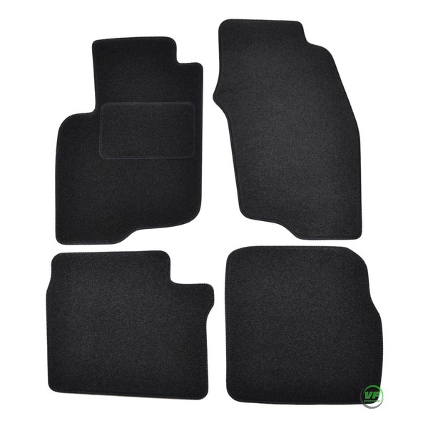 Velour FußMatten Autotepiche FüR Mitsubishi Space Star 1998-2005 Ohne Bef.-image