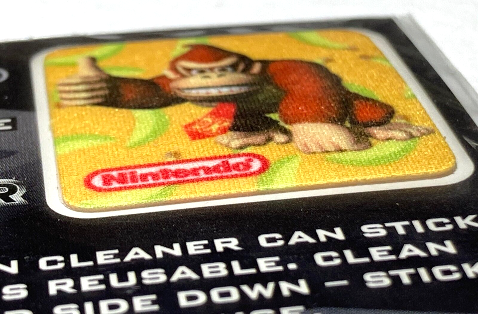 Donkey Kong GBA Screen Cleaner Sticker E3 Promo 2004 Portable/Reusable