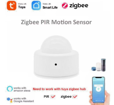 Tuya Zigbee 3.0 Bewegungsmelder Smart Mini IR Motion Sensor für Alexa & Google