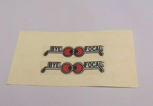 Hot Wheels Redline RED EYE VARAITION  BYE FOCAL STICKERS ON CRYSTAL CLEAR