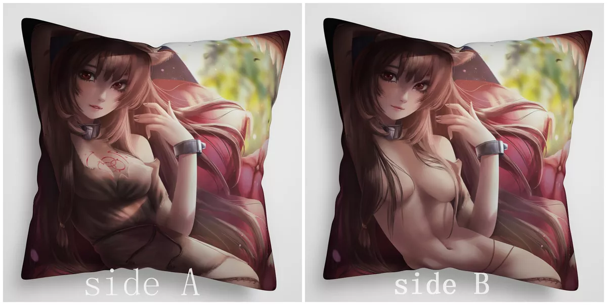 Tate no Yuusha no Nariagari Raphtalia Anime Cushion Both Time Pillowcase  Only