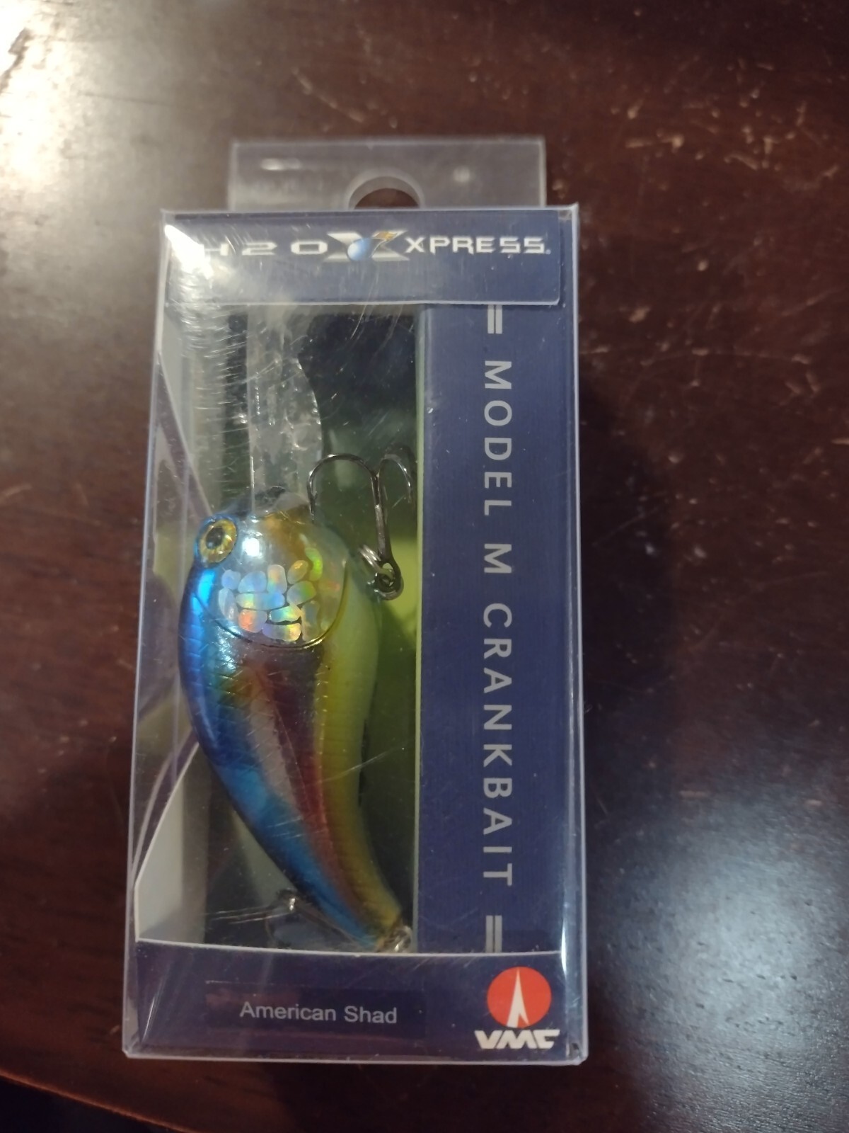 Leurre Crankbait H2O Xpress American Shad, Taille M, Neuf, Pêche