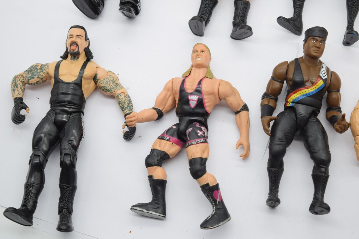 WWE ジャックス製 10体セット　ジャンク品 wwewrclsuse43__17583.
