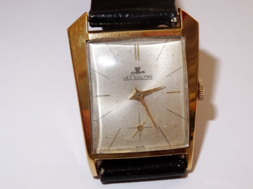 1961 LeCoultre Curved Asymmetric 17J Watch VXN 10KGF Manual Wind Ref. 2406