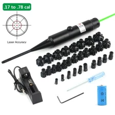 Bore Sight Kit Green Boresighter for .17 to .78 Caliber Bore Sighter for Hunting