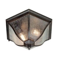 Elstead New England AußEn-Deckenleuchte E27 2-Fach Verwitterte Bronze IP44
