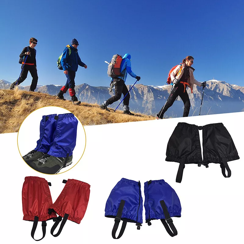 Outdoor Camping Walking Trekking Waterproof Gaiters Boot Leggings