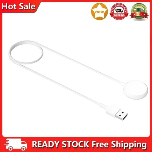 1m Wireless Magnetic Charger Cable for Google Pixel Watch 2022 (Micro USB White)