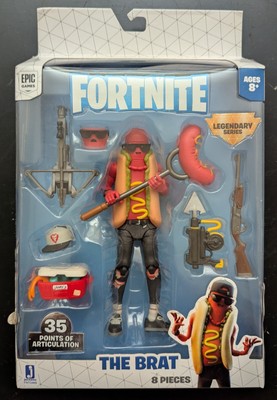 FORTNITE THE BRAT 6'' Action Figure 'Relish the Wins', Weapons, Jazwares New