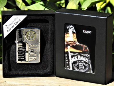 Zippo Lighter - I Know Jack Daniels - Armor Case - Old No. 7