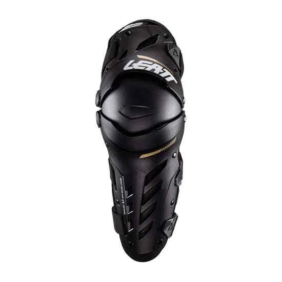 NEW 2026 LEATT DUAL AXIS KNEE SHIN GUARDS PAIR BLACK HINGED MOTOCROSS MX ENDURO - Image 3 of 4