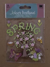 Rare Jolee’s Spring Scrapbook Stickers 