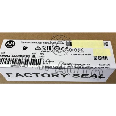 NEW 5069-L306ERMS2 AB Compact GuardLogix SIL2 0.6/0.3M Motion Brand!Spot Goods