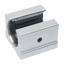 SBR20UU 20mm Linear motion ball slide units bearing block Rail guide shaft Al