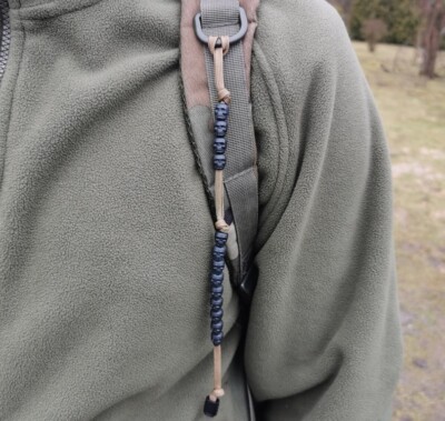 Ranger Pace/Step Counter whit Skull Beads No.2