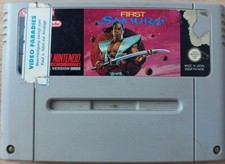 ebay® Auktion 116297188951 | First Samurai Super Nintendo SNES gebraucht nur Modul Thumbnail of ebay® auction 116297188951 | First Samurai Super Nintendo SNES gebraucht nur Modul
