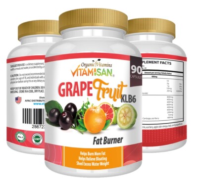 Liver support detox pill weight loss suppprt capsules grapefruit cleanser fat
