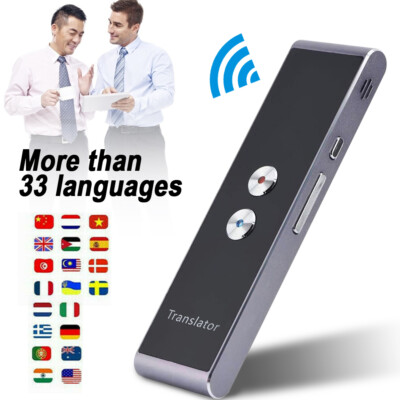 Intelligentes Sprachübersetzer-Gerät,Zwei-Wege-Sprachinterpreter, 30+ Sprache