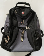 SwissGear ScanSmart Laptop Backpack Black Gray 19"
