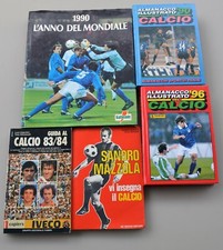 ALMANACCO CALCIO PANINI 1990 1996 LIBRO MAZZOLA 1971 MONDIALI 1990 GUIDA 83/84