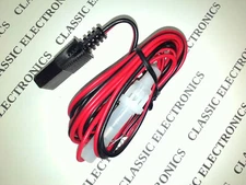 2-Pin DC Power Cord With Inline Fuseholder For CB Radios, Scanners & Other 