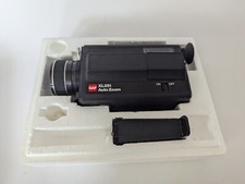 Vintage GAF XL251 Auto Zoom Super 8 Movie Camera Handheld Black - Untested