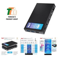 Mini PC - 12th Gen N100, Fanless PC, 16GB RAM, 512GB Storage, 2.4/5G Wi-Fi, F...