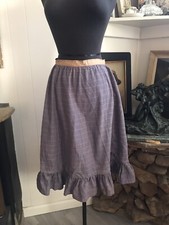 Lavender Purple Vintage Victorian Skirt