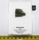 Moldavite In A Box - Tectite (Czech Republic - 4.20 Grams - 042 **)