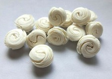 White Shell Flowers Sola Balsa Wood Craft Decor Spa Fragrance Bouquet Gift 4CM