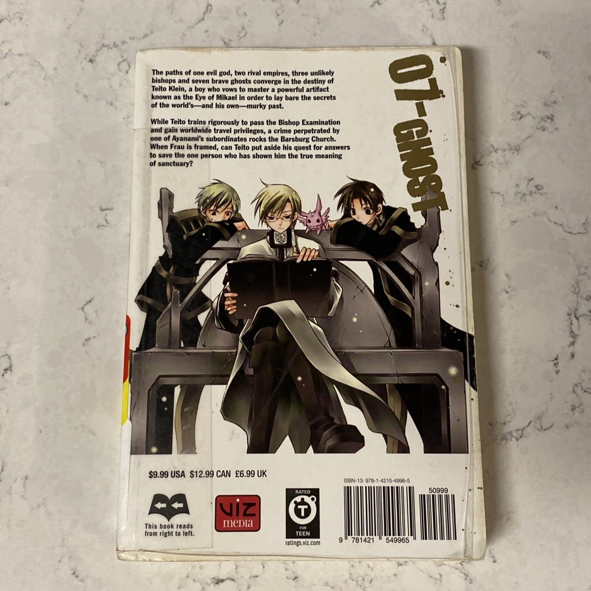 07-GHOST, Vol. 3 Paperback Yuki, Ichihara, Yukino Amemiya Ex