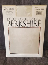 NEW in Package Queen Petite Sized BERKSHIRE Control Top IVORY Hose Nylon