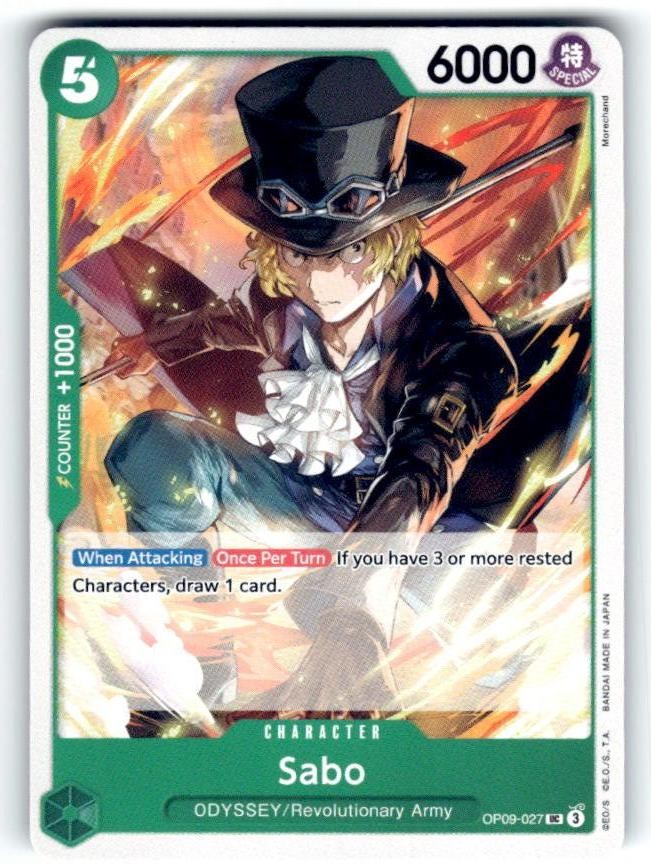 Emperors in the New World #OP09-027 Sabo (027)