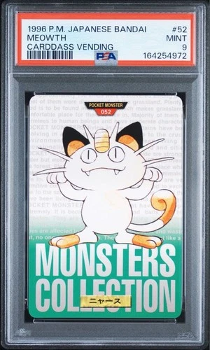 Meowth PSA 9