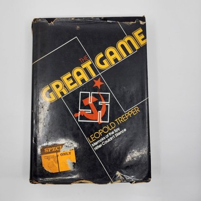 Great Game by Leopold Trepper (1977, Hardcover) Fist American Edition